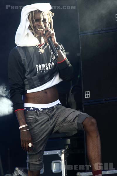 YOUNG THUG - 2015-08-29 - SAINT CLOUD - Domaine National - Scene de l'Industrie - 